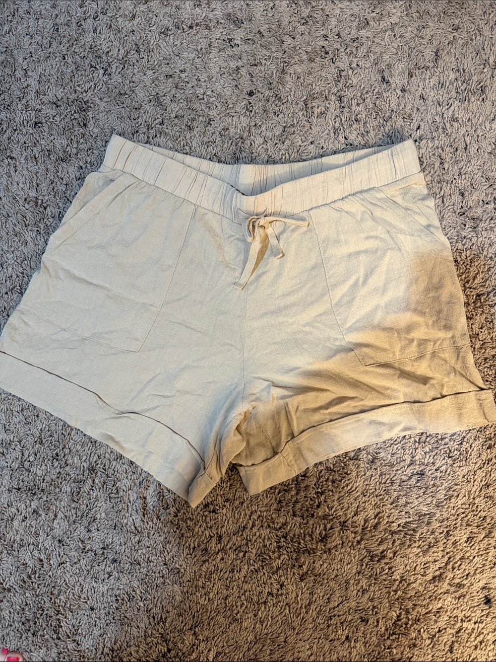 LuLaRoe khaki/tan Jessica Drawstring Shorts